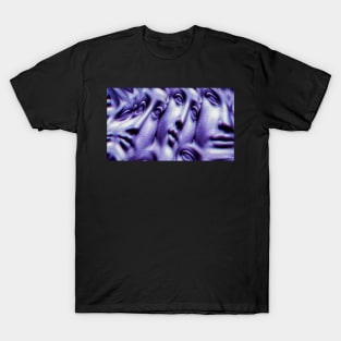 Rush hour // Face to face // Glitch Art T-Shirt